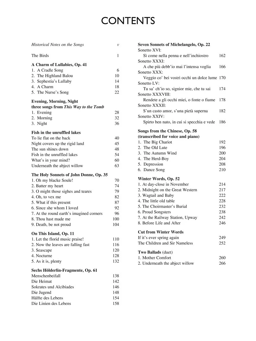 Britten, Benjamin - Collected Songs Med Low - Image 3