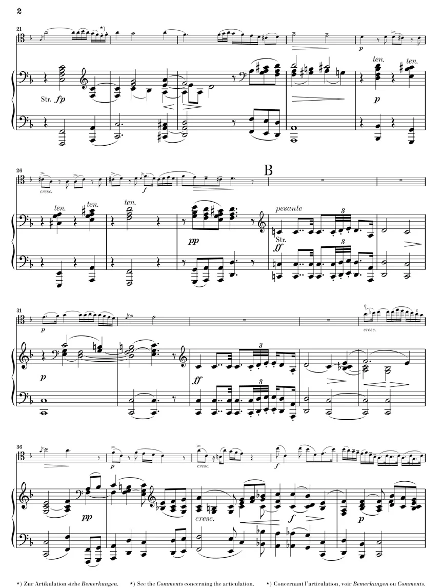 Bruch: Kol Nidrei Opus 47 for Cello and Orchestra (Piano Reduction) - Image 3