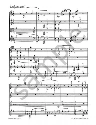Cage String Quartet in Four Parts - Image 3