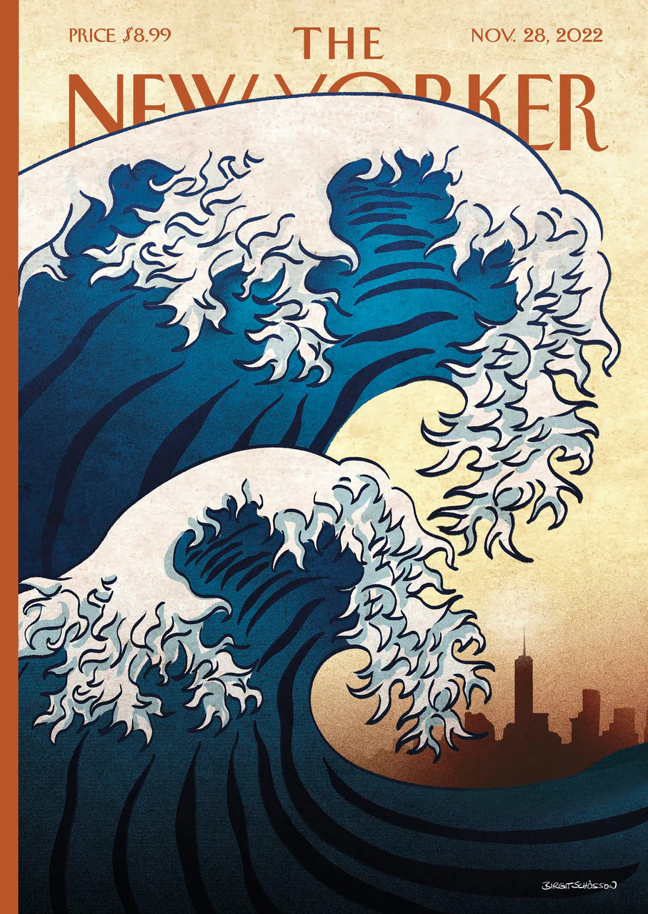 Card: The Future Is Here - New Yorker Cover (Blank Inside)