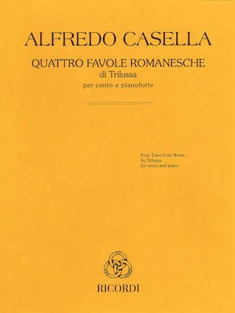 Four Tales from Rome by Trulissa for Voice and Piano