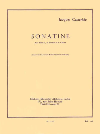 Casterede Sonatina (tuba/saxhorn And Piano)