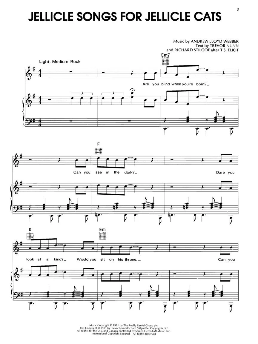 Cats - Vocal Selection - Image 4