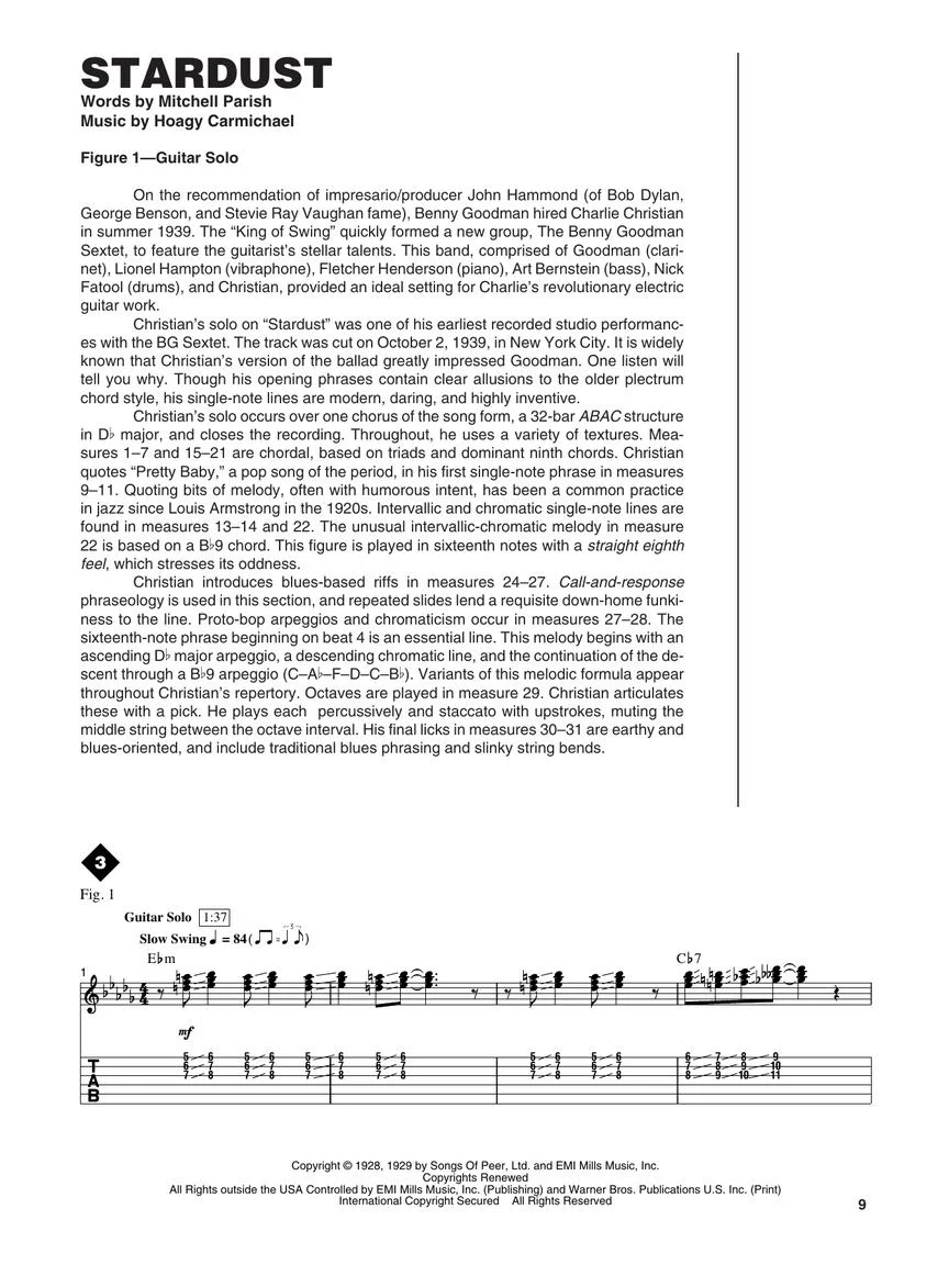 Christian, Charlie - Best Of - Guitar Signature Licks - Image 5