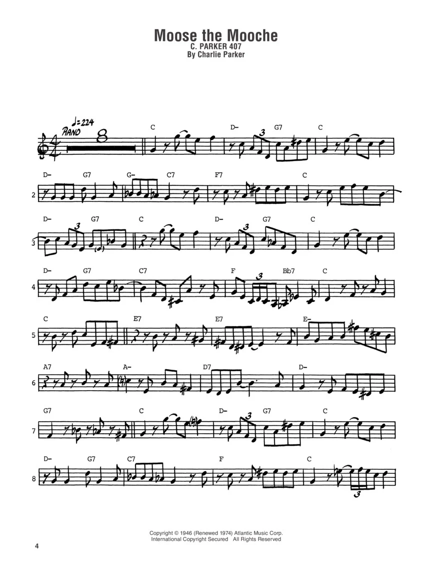 Parker, Charlie - Omnibook - Volume 1 with Backing Tracks - Image 6