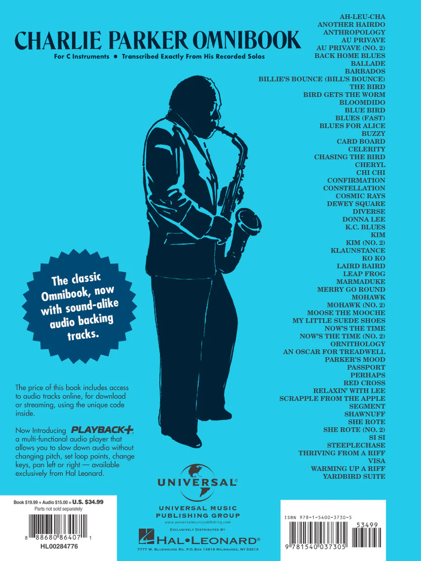 Parker- Charlie Parker - Omnibook - Volume 1 C Instruments - Image 9