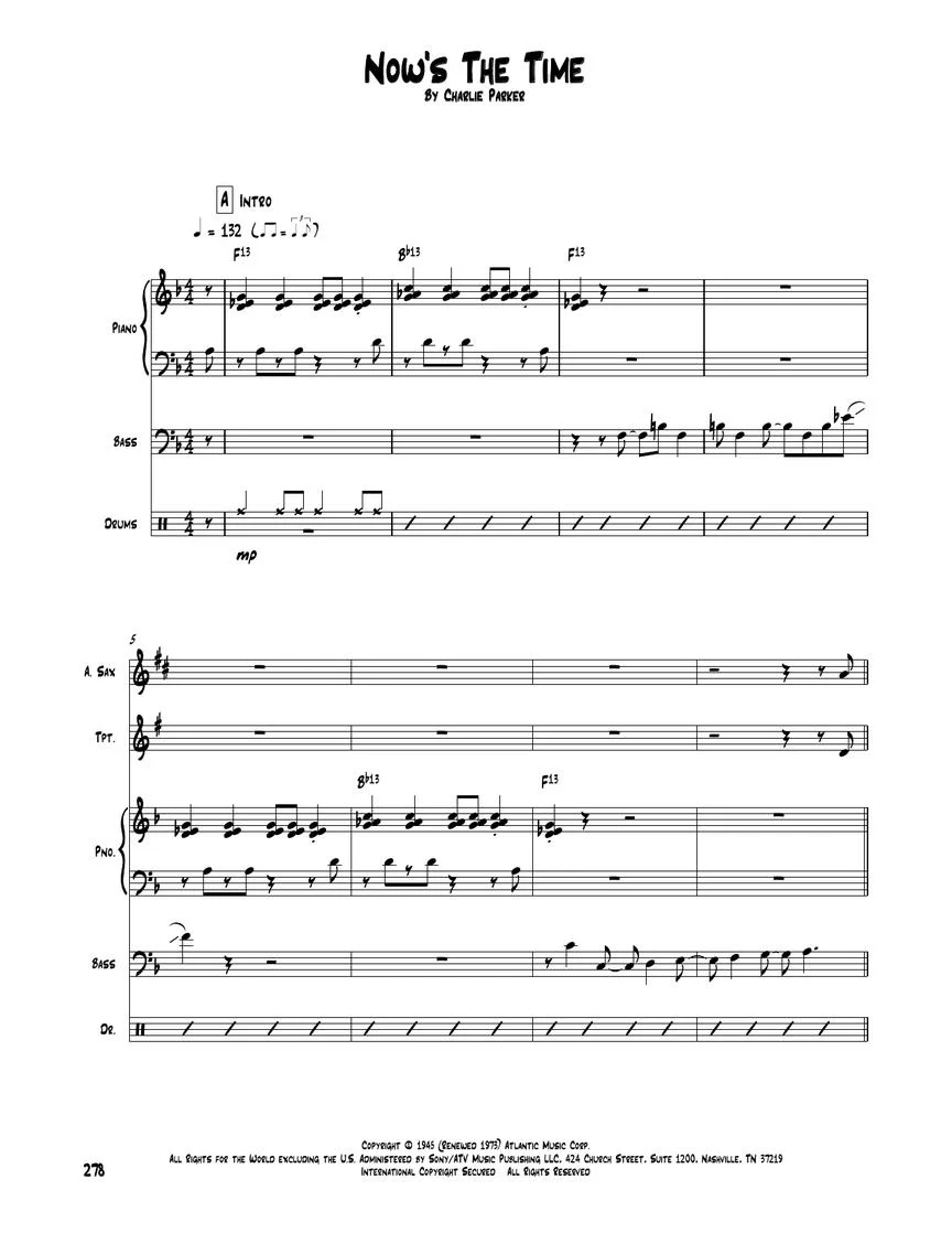Charlie Parker – The Complete Scores - Image 10