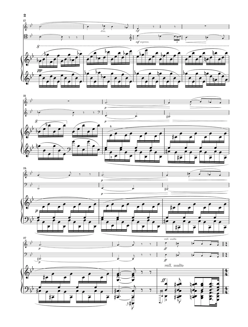 Chausson: Piano Trio in g minor, Op. 3 - Image 3
