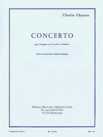 Chaynes Trumpet Concerto