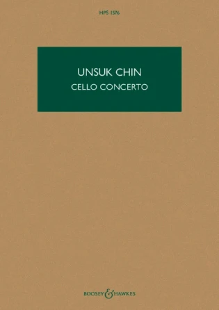 Chin: Cello Concerto No.1 Study Score