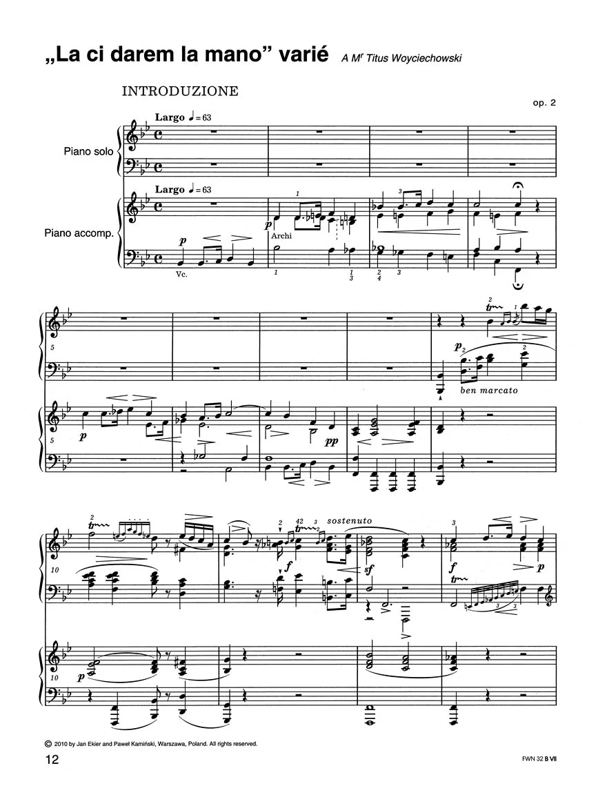 Chopin Concert Works for Piano and Orchestra - Version with Second Piano - Image 4
