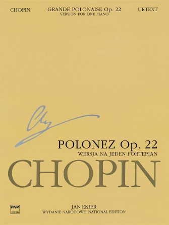 Chopin Grande Polonaise in E Flat Major Op.22 for Piano and Orch - National Edition Ekier