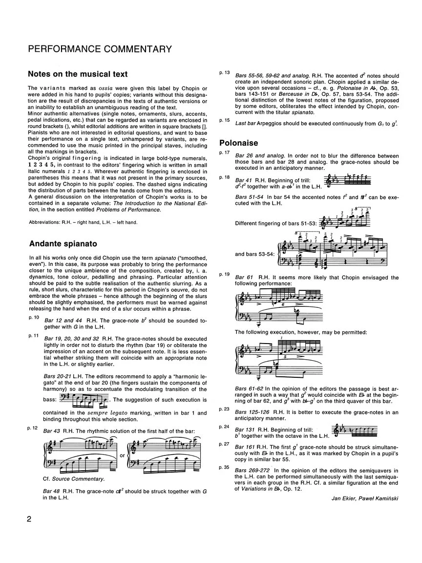 Chopin Grande Polonaise in E Flat Major Op.22 for Piano and Orch - National Edition Ekier - Image 4