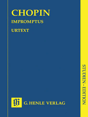 Chopin: Impromptus (Study Score)