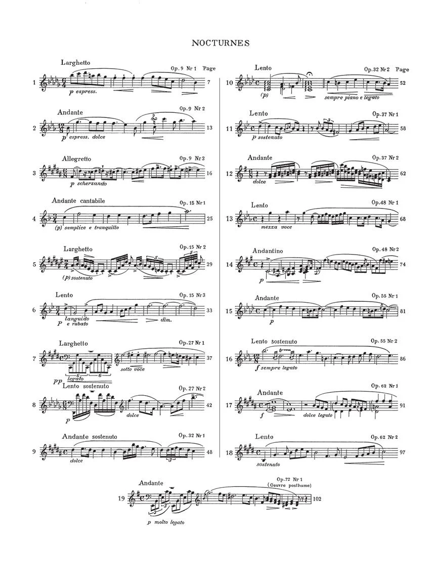 Chopin Nocturnes Paderewski Edition - Image 2