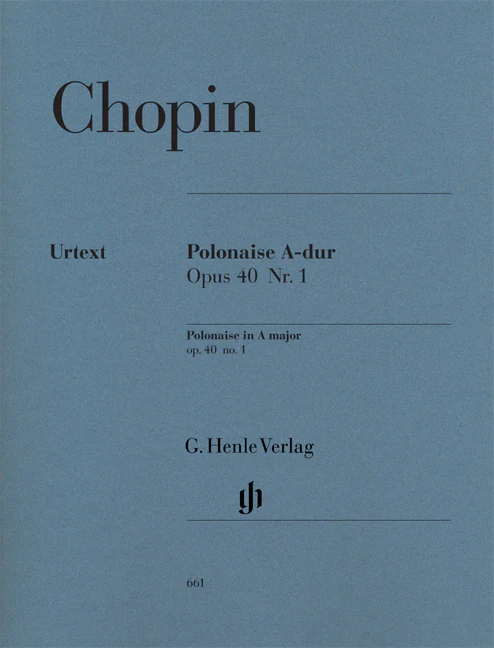 Chopin: Polonaise in A major, Op. 40,1