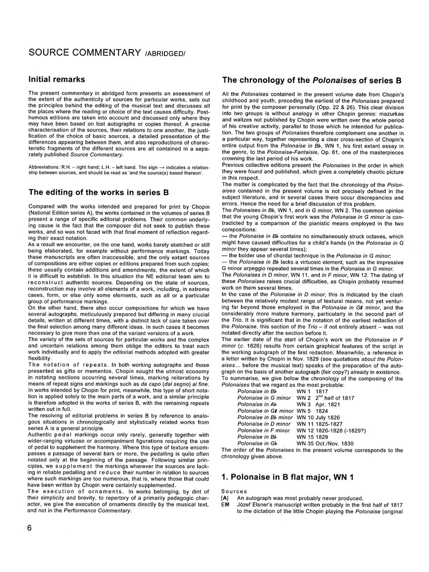 Chopin Polonaises Series B - Published Posthumously - Image 6