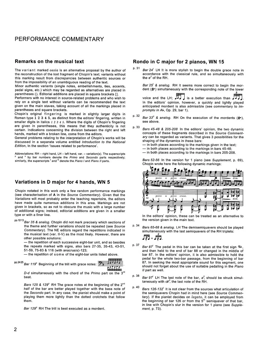 Rondo in C Major, Variations in D Major - Chopin National Edition - Image 6