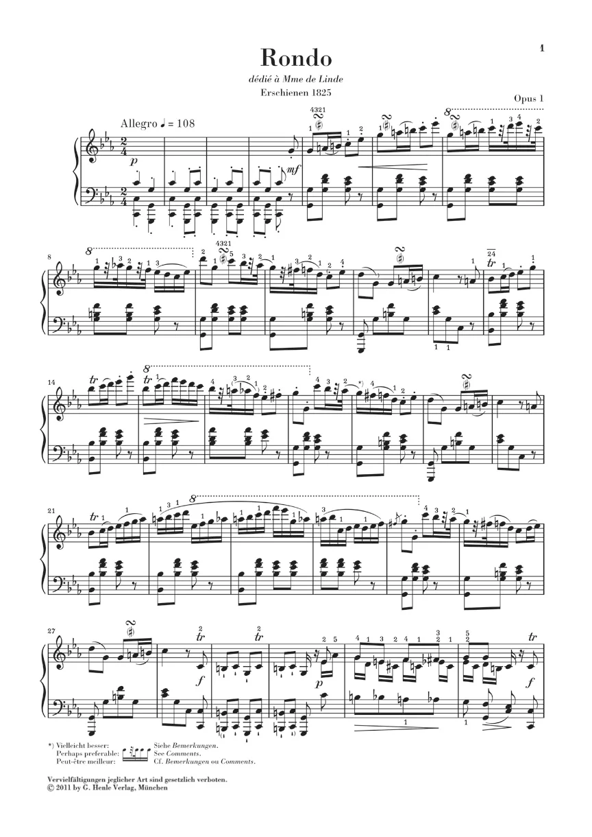 Chopin: Rondos (Study Score) - Image 2
