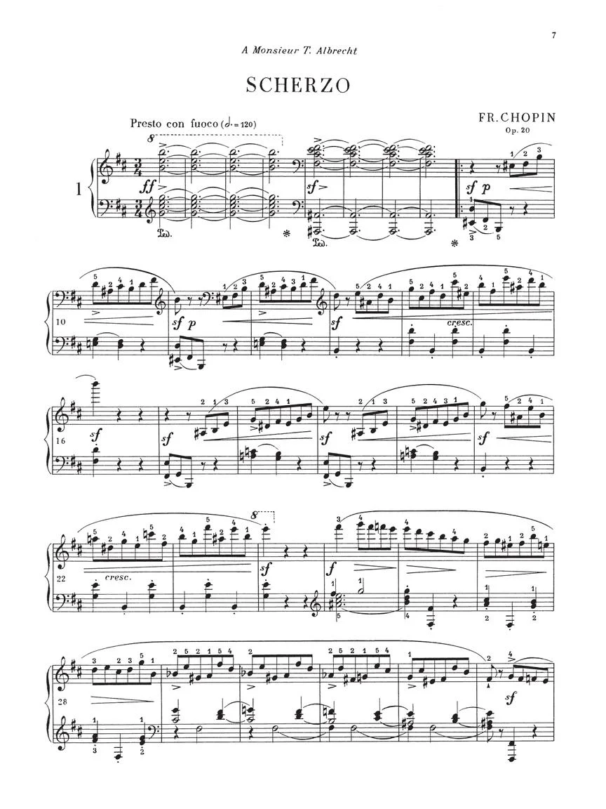 Chopin Scherzos Paderewski Edition - Image 3