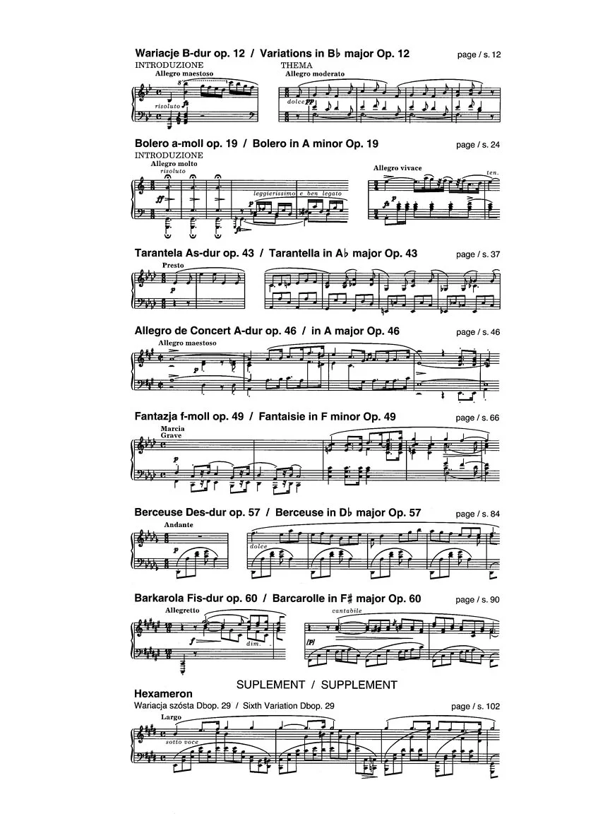 Chopin Various Works for Piano, Series A - Chopin National Editions Vol. XII - Image 2