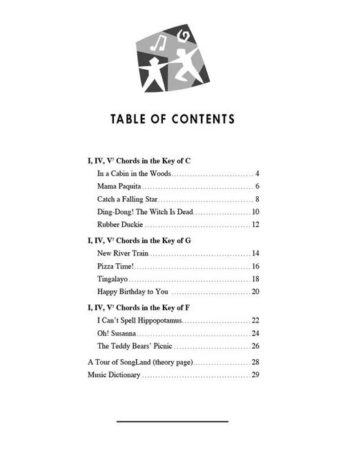 Faber Kids' Songs - ChordTime Piano - Level 2B - Image 3