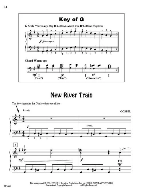 Faber Kids' Songs - ChordTime Piano - Level 2B - Image 5