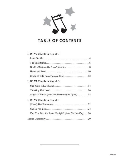Faber ChordTime Piano - Level 2B Piano Popular - Image 3
