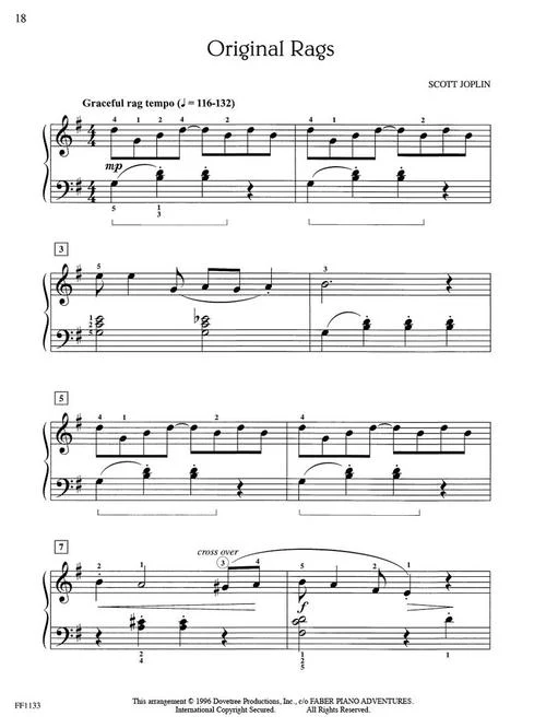 Faber Ragtime & Marches - Chordtime Piano - Level 2B - Image 6