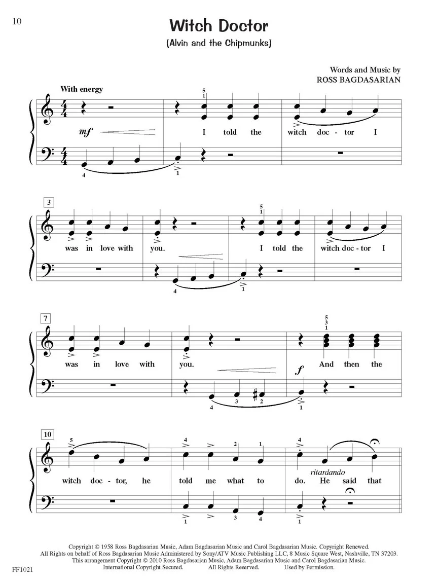 Faber Rock 'n' Roll - ChordTime Piano - Level 2B - Image 5