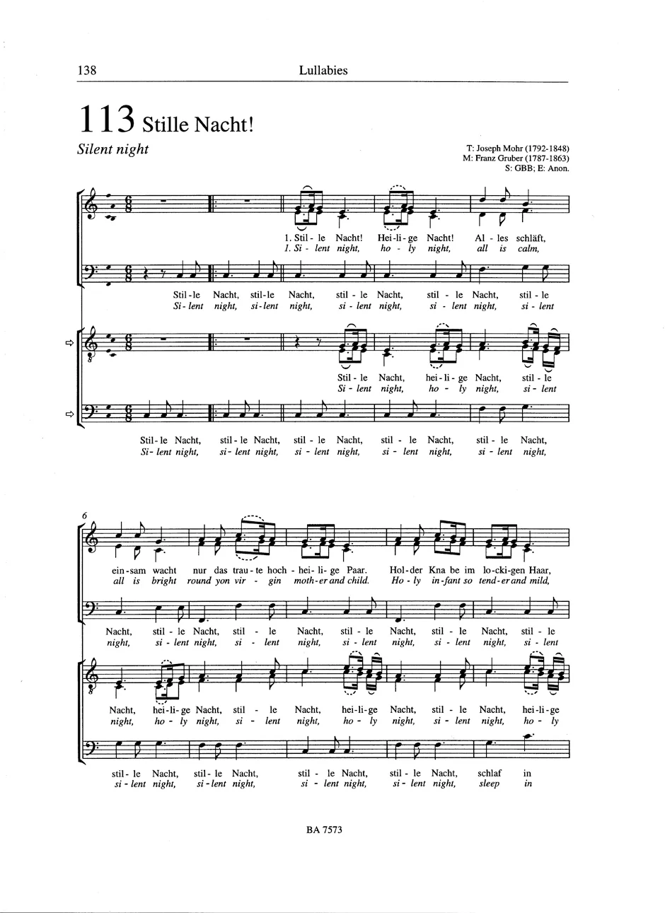 Christmas a cappella -Christmas carols for Mixed voices- O/P - Image 5