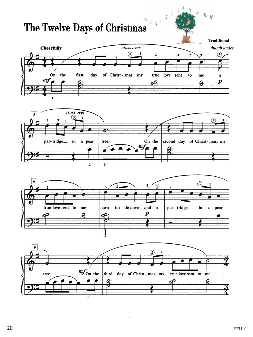 Faber Piano Adventures Christmas Book 2B - Image 4