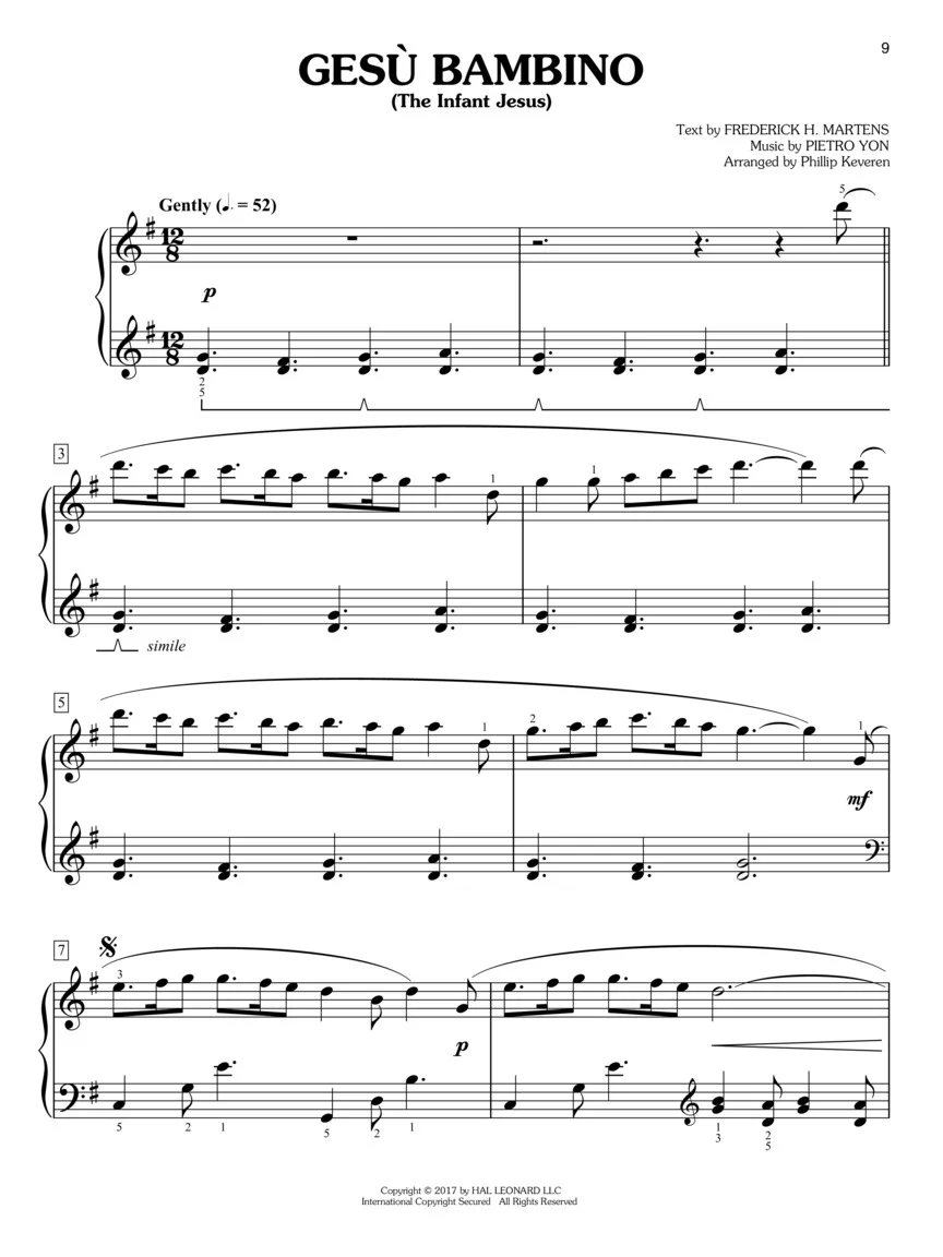 Christmas Carols for Easy Classical Piano - Image 3