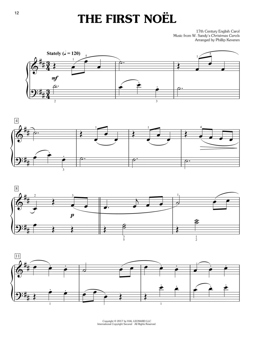 Christmas Carols for Easy Classical Piano - Image 4