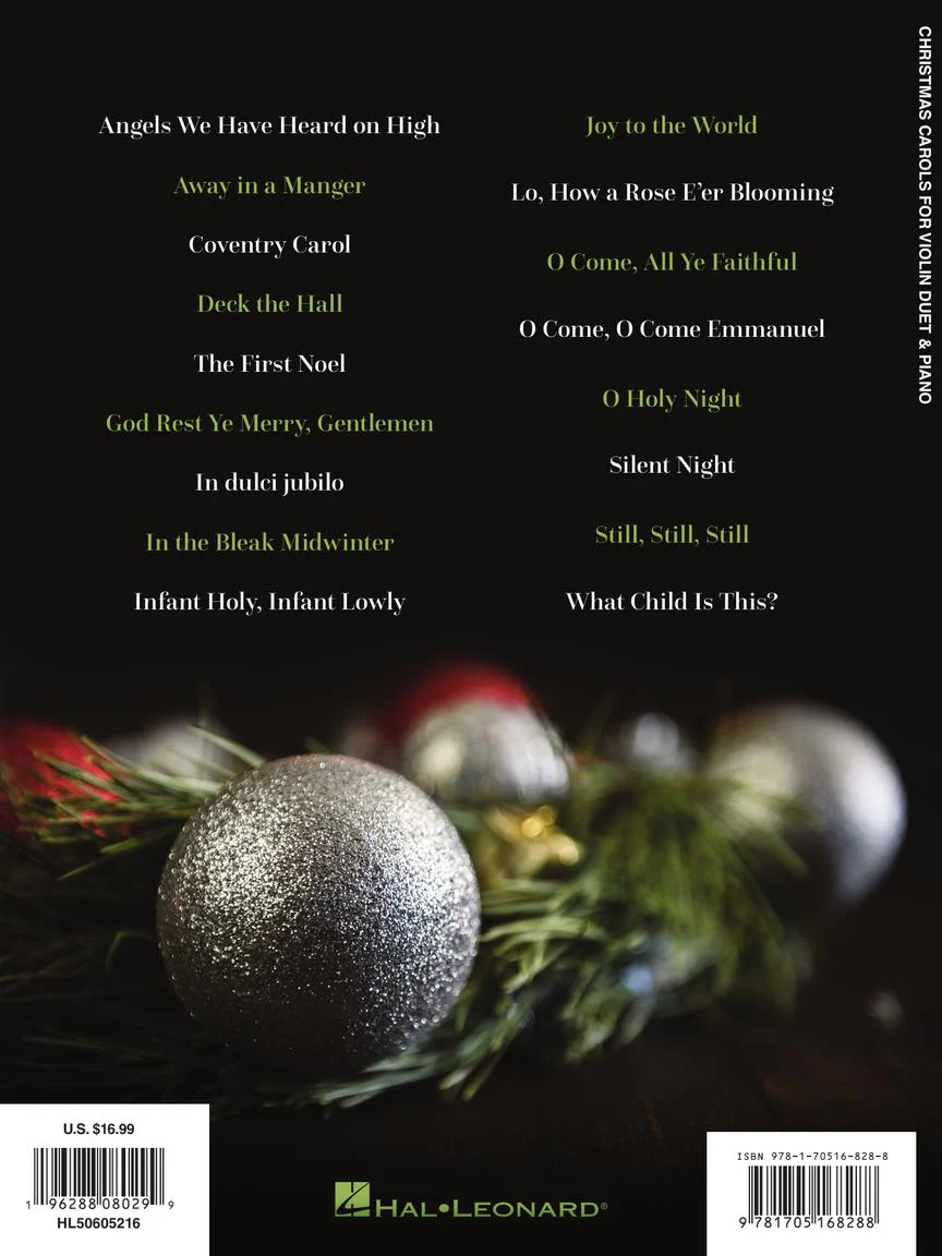 Christmas Carols for Violin Duet and Piano - Image 10
