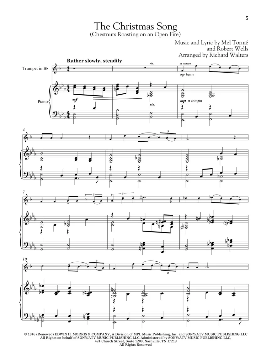 Christmas Classics for Trumpet and Piano - Image 2