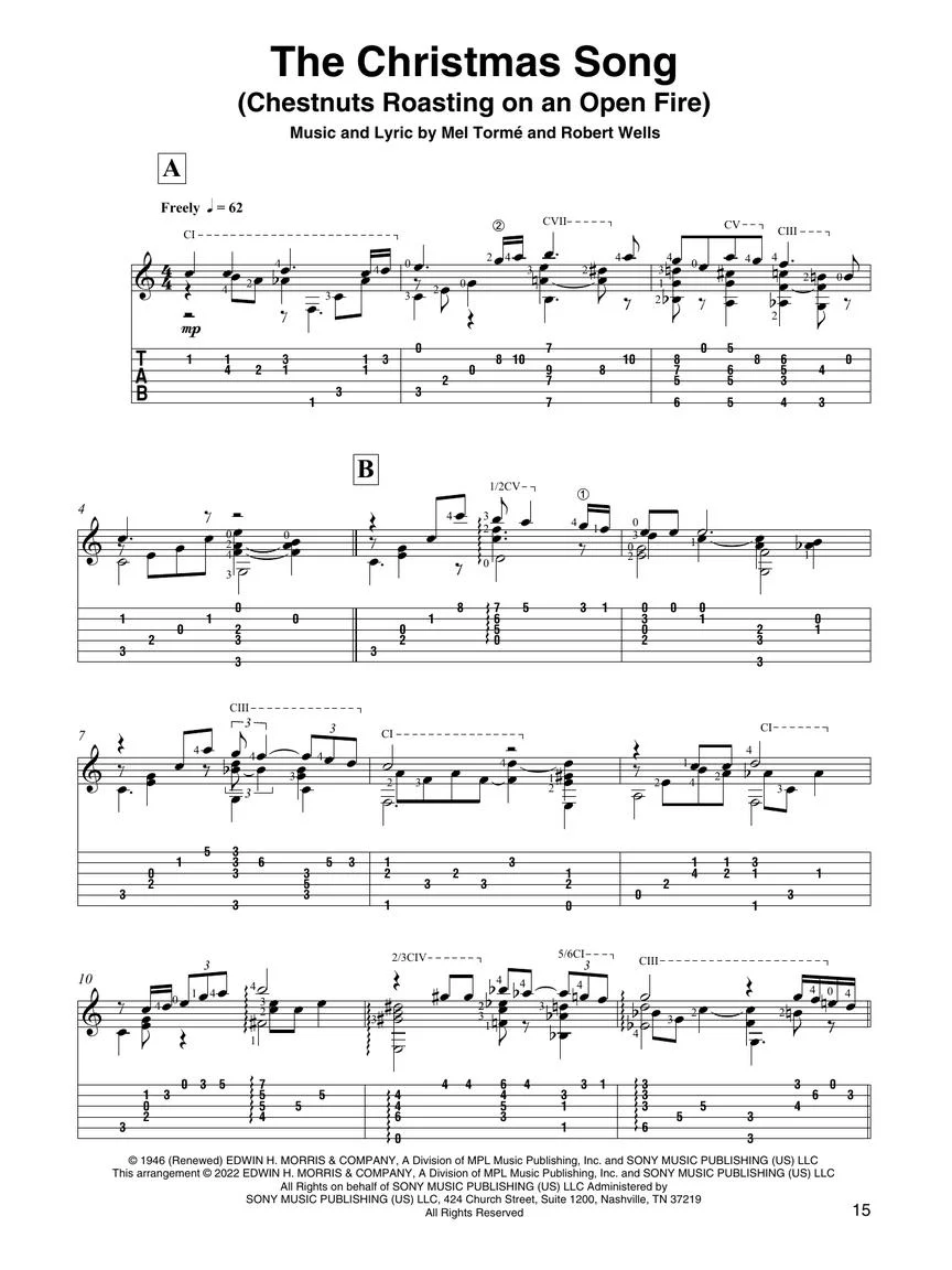 Christmas Songs for Solo Classical Guitar - Image 7