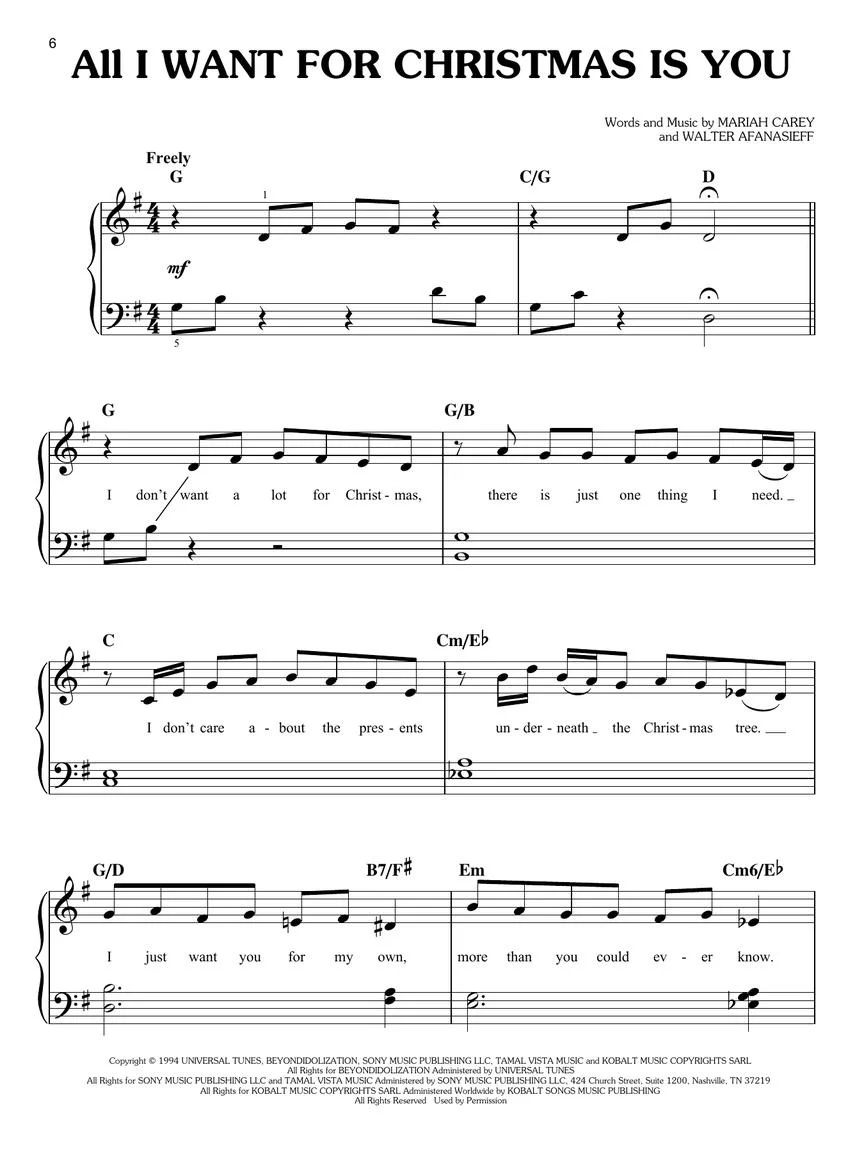 Christmas Songs – In Easy Keys - Image 5