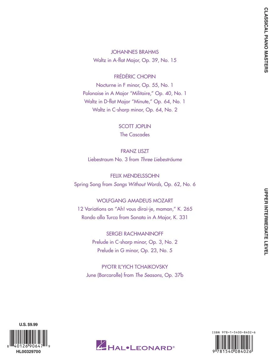 Classical Piano Masters Upper Intermediate Level - Image 5