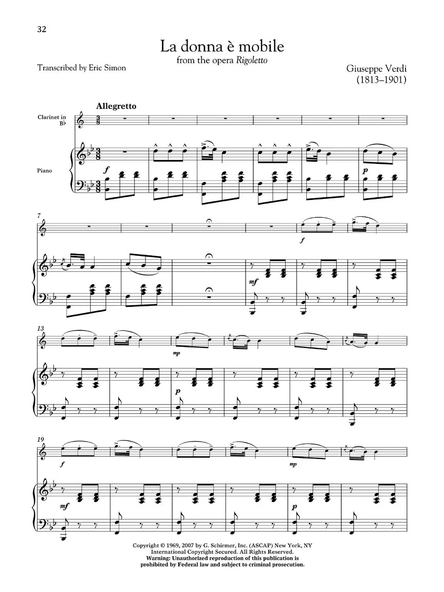 Clarinet Collection, The - Easy to Intermediate Level - Image 5