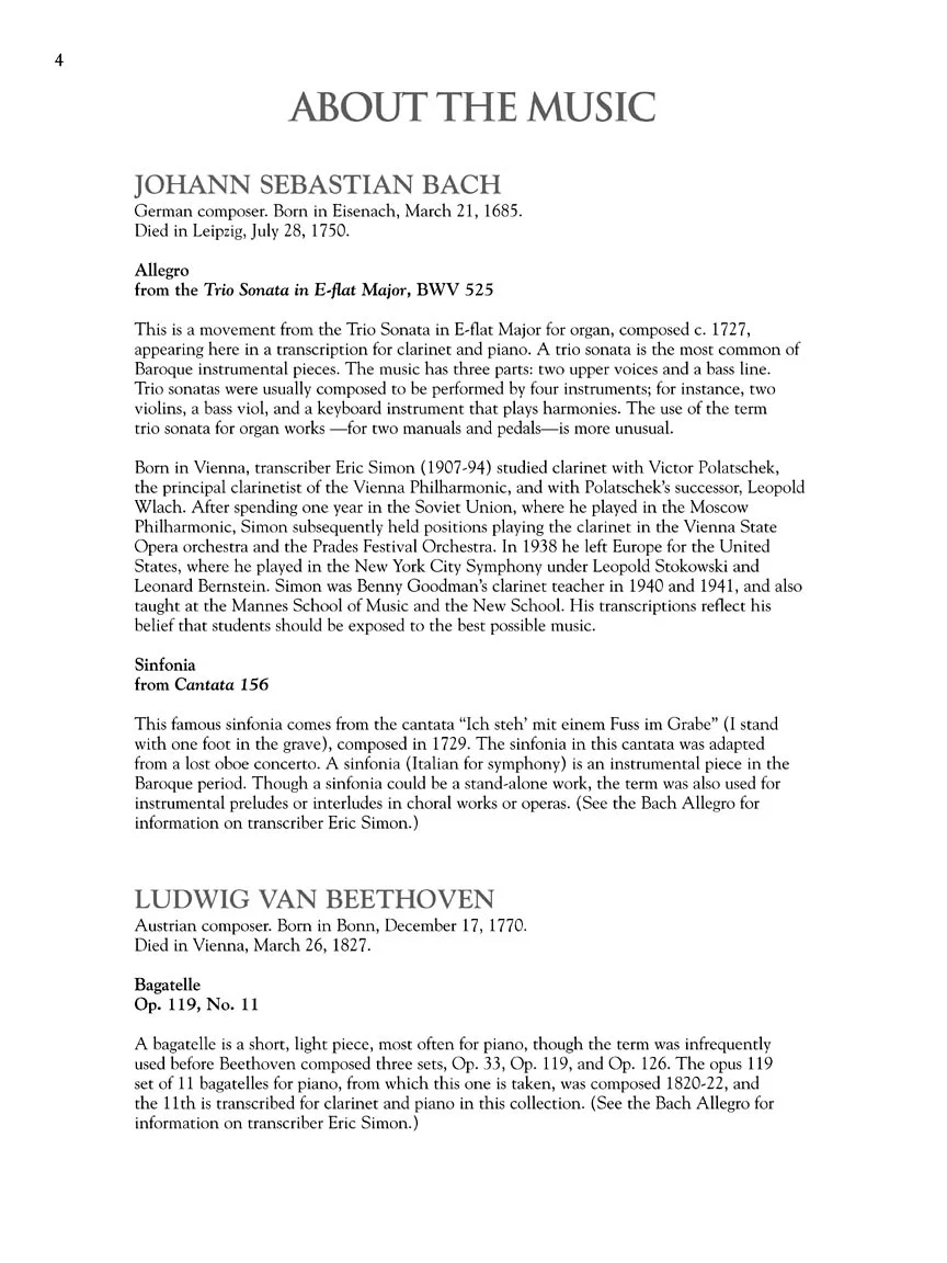 Clarinet Collection, The - Intermediate Level - Image 3
