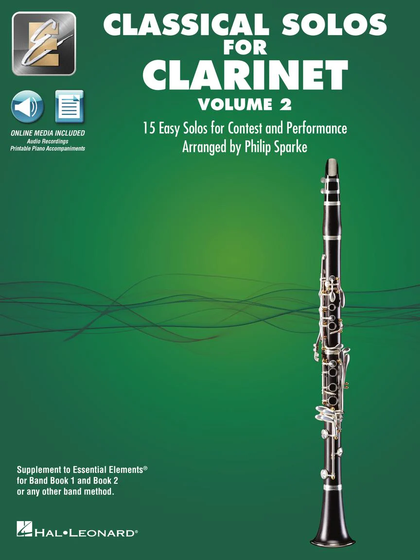 Classical Solos for Clarinet, Vol. 2 - 15 Easy Solos for Contest and Performance