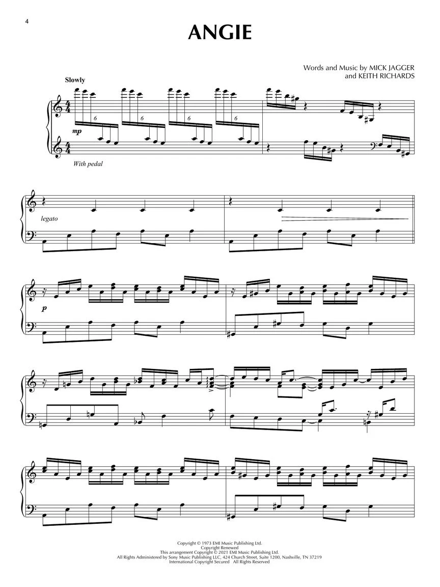 Classic Rock Songs in a Classical Style for Piano Solo - Image 3