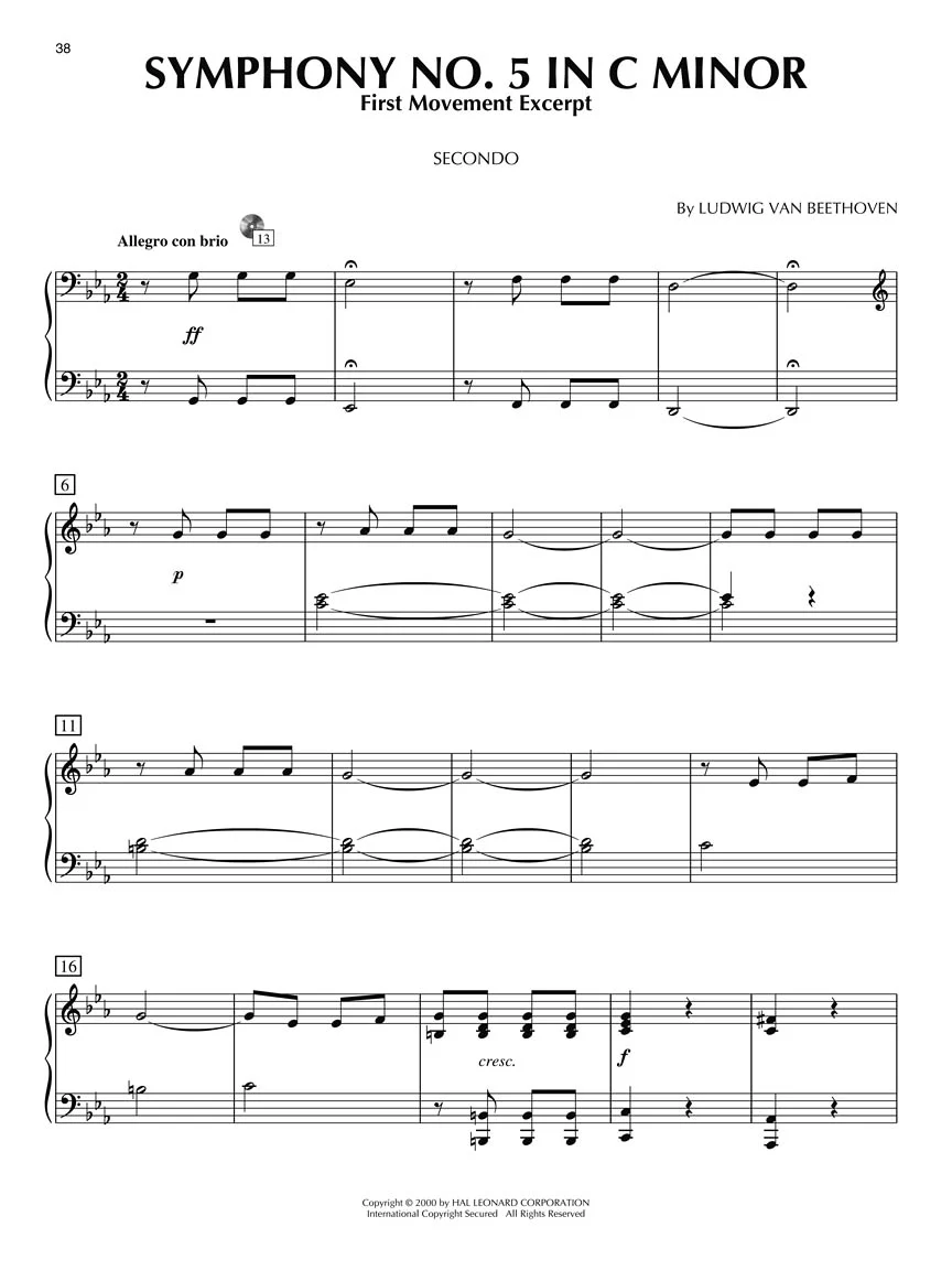 Classical for Two - Piano Duet Play-Along Volume 28 - Image 5