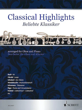 Classical Highlights Arranged for Oboe and Piano