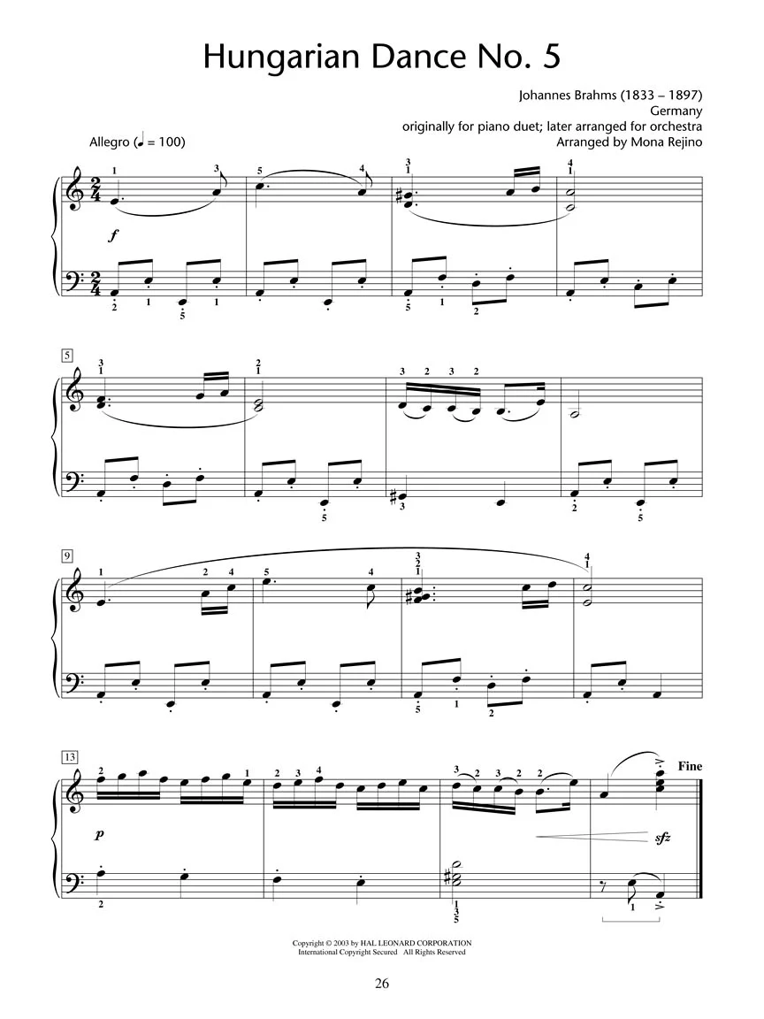 Classical Themes - Level 5 (Hal Leonard Student Piano Library) - Image 5