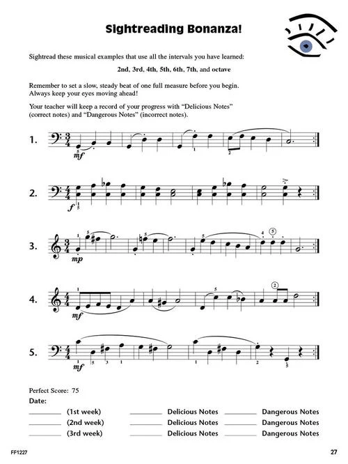 Faber I Can Read Music – Book 3 - Image 4
