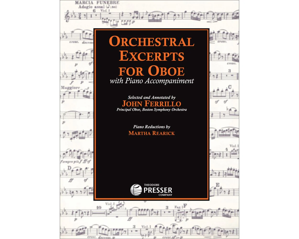 Clearance: Orchestral Excerpts for Oboe with Piano Accompaniment
