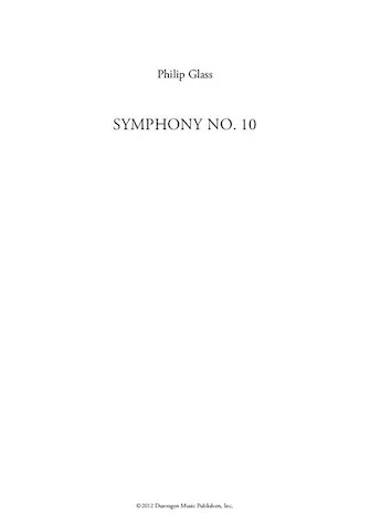 Clearance: Glass Symphony No. 10