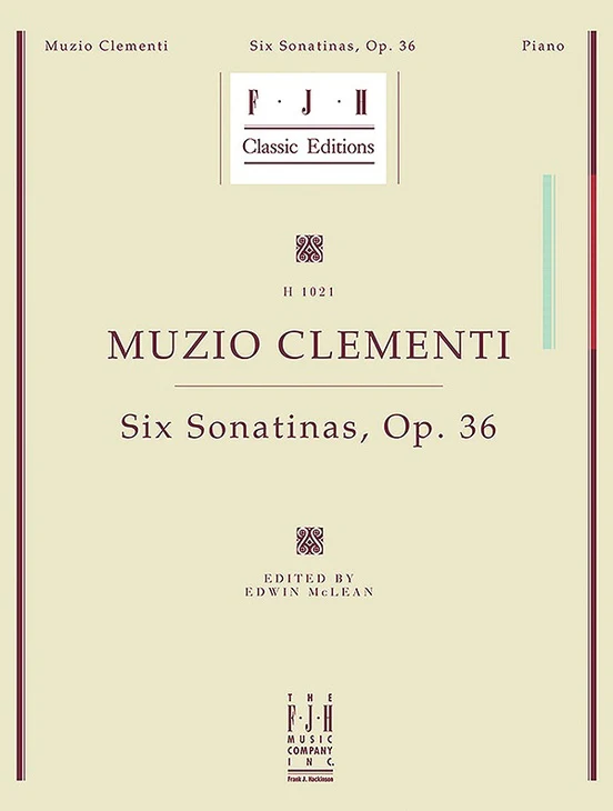 Clementi Six Sonatinas Op 36